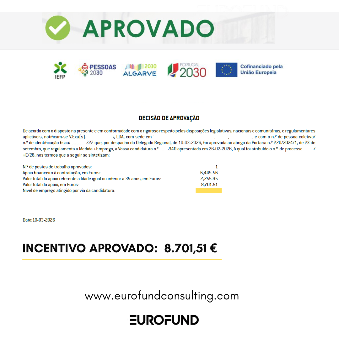 Aprovação +Emprego — 8.701,51 €